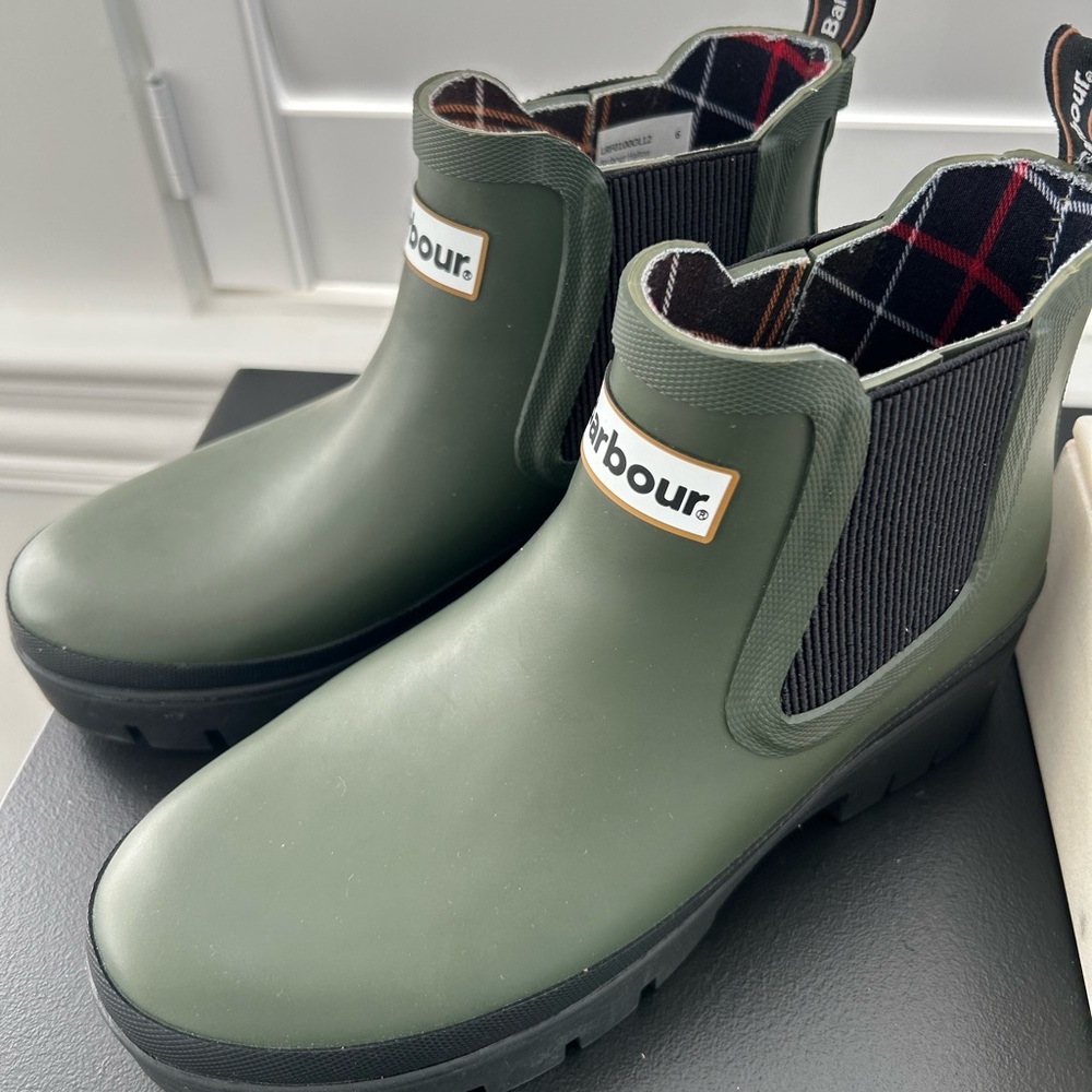 Barbour Halton Ankle Wellington Boots